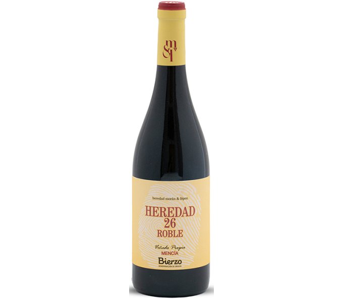 Bodegas Heredad Moran & Lopez, Heredad 26 Menca Roble, Bierzo 2023
